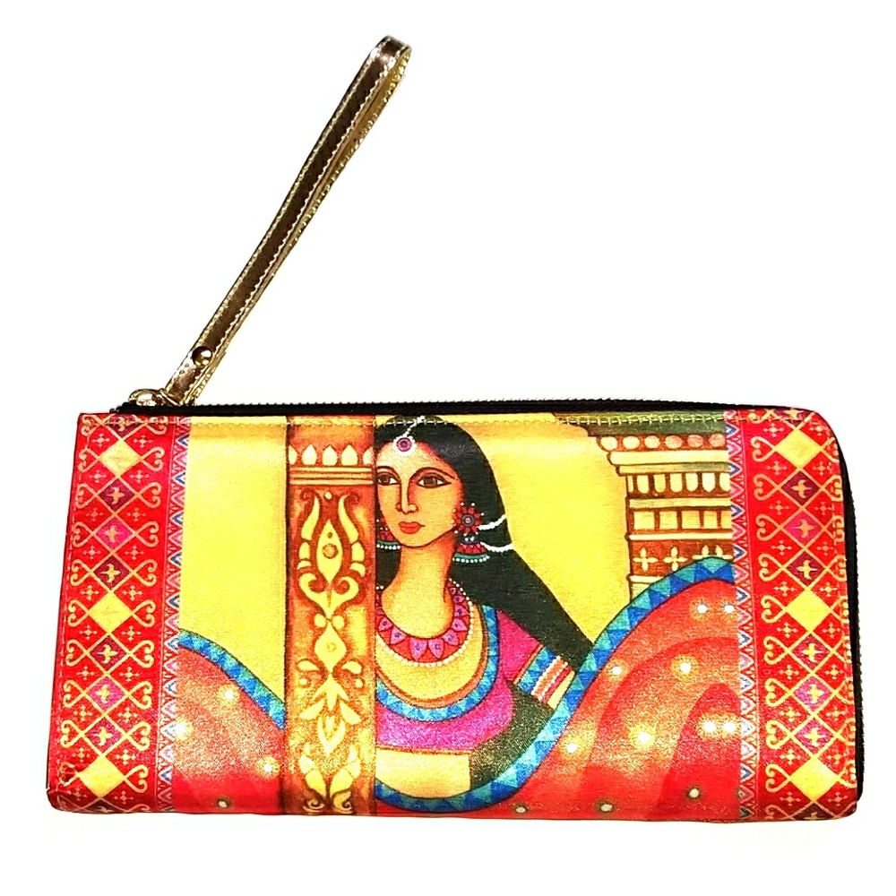 ALL THINGS SUNDAR WRISTLET/ CLUTCH